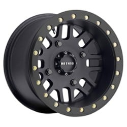 Method 406 UTV Beadlock 14x8 4x136 0 ET 106 CB Matte Black