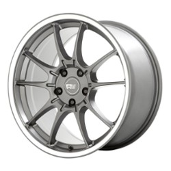 Motegi MR152 SS5 17x8 5x108 45 ET 63.4 CB Gunmetal with Machined Lip