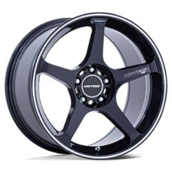 Motegi MR159 Battle V 18x8.5 5x114.3 22 ET 72.56 CB Obsidian