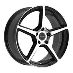 Motiv 433MB Blade 16x7.5 5x114.3 40 ET 73.1 CB Machined Black