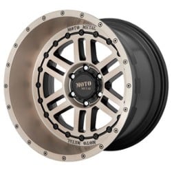 Moto Metal MO800 DEEP SIX 20x10 5x127 -18 ET 71.5 CB Satin Black Bronze Tint