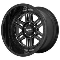 Moto Metal MO800 DEEP SIX 20x10 5x127 -18 ET 71.5 CB Gloss Black Milled