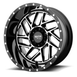 Moto Metal MO985 Breakout 16x8 5x114.3 -6 ET 72.56 CB Gloss Black Machined