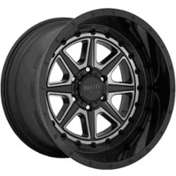 Moto Metal MO801 Phantom 20x10 6x135 -18 ET 87.1 CB Gloss Black Gray Tint