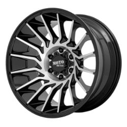 Moto Metal MO807 Shockwave 20x10 5x127 -18 ET 71.5 CB Gloss Black Machined