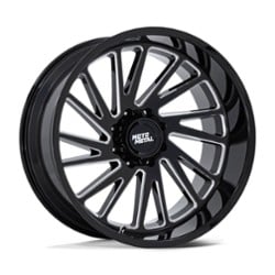 Moto Metal MO811 Combat 20x10 5x127 -18 ET 71.5 CB Gloss Black Milled