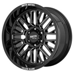 Moto Metal MO802 20x9 6x114.3 18 ET 66.1 CB Gloss Black Milled