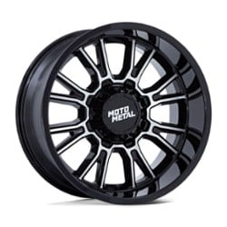 Moto Metal MO810 Legacy 17x9 Blank 5 Lug/Blank 6 Lug/Blank 8 Lug 1 ET 78.1 CB Gloss Black Machined