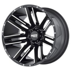 Moto Metal MO978 Razor 18x9 5x127 18 ET 72.56 CB Satin Black Machined