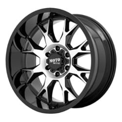 Moto Metal MO806 Talon 20x9 6x120 0 ET 66.9 CB Gloss Black Machined