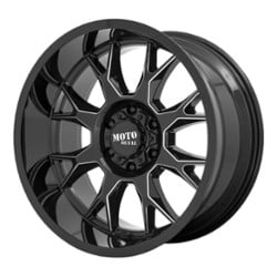 Moto Metal MO806 Talon 20x9 6x120 0 ET 66.9 CB Gloss Black Milled