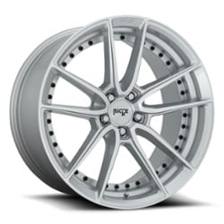 Niche DFS M221 20x10.5 5x115 20 ET 71.5 CB Silver & Machined