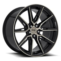 Niche Gemello M219 20x10.5 5x112 40 ET 66.6 CB Gloss Black / Machined Dark Tint