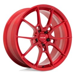 Niche Kanan 20x9 5x112 25 ET 66.6 CB Brushed Candy Red