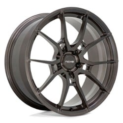 Niche Kanan 20x9 5x112 25 ET 66.6 CB Brushed Candy Smoke