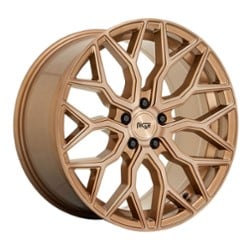 Niche Mazzanti M263 20x10.5 5x112 40 ET 66.5 CB Platinum Bronze w/ Brushed Bronze Tint