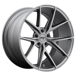 Niche Misano M116 18x8 5x115 40 ET 70.5 CB Matte Gunmetal