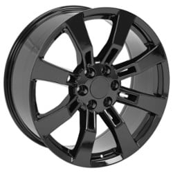 OE Replica Wheels CA82 22x9 6x139.7 31 ET 78.1 CB Black