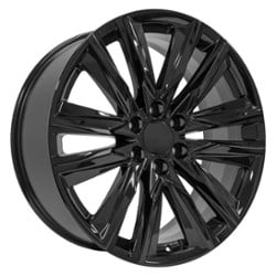 OE Replica Wheels CA91 20x9 6x139.7 28 ET 78.1 CB Black