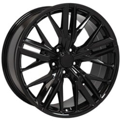 OE Replica Wheels CV25 20x8.5 5x120 35 ET 67.1 CB Black