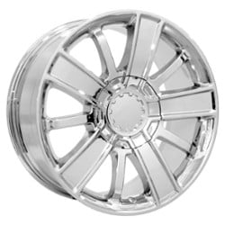 OE Replica Wheels CV77 20x9 6x139.7 27 ET 78.1 CB Chrome