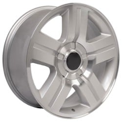 OE Replica Wheels CV84 20x8.5 6x139.7 31 ET 78.1 CB Silver Machined