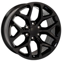 OE Replica Wheels CV98B 20x9 6x139.7 27 ET 78.1 CB Black