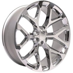 OE Replica Wheels CV98B 20x9 6x139.7 24 ET 78.1 CB Chrome