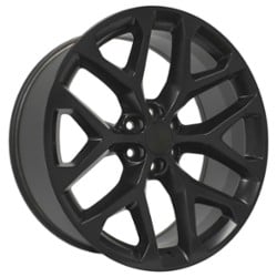 OE Replica Wheels CV98B 20x9 6x139.7 24 ET 78.1 CB Satin Black