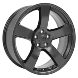 OE Replica Wheels DG12 20x8 5x115 24 ET 71.5 CB Satin Black