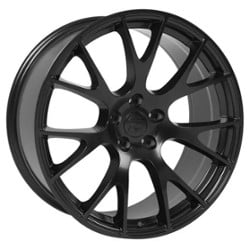 OE Replica Wheels DG15 20x10 5x115 18 ET 71.5 CB Satin Black