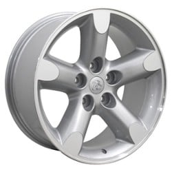 OE Replica Wheels DG56 20x9 5x139.7 19 ET 78.1 CB Silver Machined