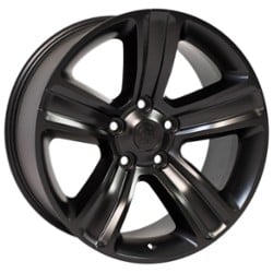 OE Replica Wheels DG65 20x9 5x139.7 19 ET 77.8 CB Satin Black