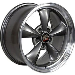 OE Replica Wheels FR01 17x9 5x114.3 24 ET 70.6 CB Anthracite with Machined Lip