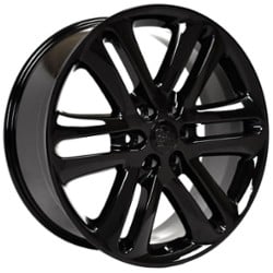 OE Replica Wheels FR76 22x9 6x135 44 ET 87 CB Black