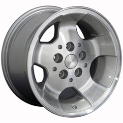 OE Replica Wheels JP08 15x8 5x114.3 25 ET 71.5 CB Silver Machined