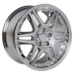 OE Replica Wheels MB09 18x8.5 5x112 35 ET 66.6 CB Chrome