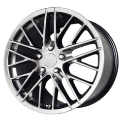 Performance Replicas PR121 18x9.5 5x120.65 40 ET 70.7 CB Hyper Silver Dark