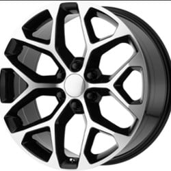 Performance Replicas PR176 24x10 6x139.7 24 ET 78.1 CB Black Chrome