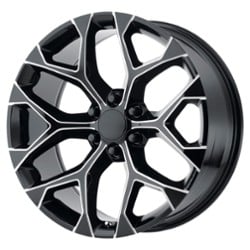 Performance Replicas PR176 20x9 6x139.7 24 ET 78.1 CB Gloss Black Milled