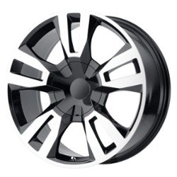 Performance Replicas PR188 20x9 6x139.7 24 ET 78.1 CB Gloss Black w/Machined Face