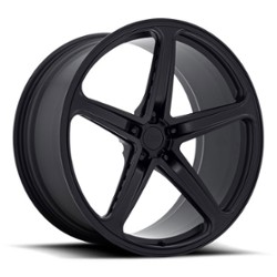 Ohm Amp Forged 21x9 5x120 25 ET 64.2 CB Matte Black