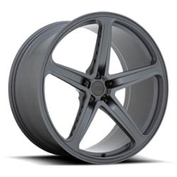 Ohm Amp Forged 21x9 5x120 25 ET 64.2 CB Matte Gunmetal