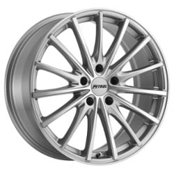 Petrol P3A 17x8 5x112 32 ET 72.1 CB Silver w/Machine Cut Face