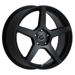 Platinum 432SB Elite 19x8.5 5x120 32 ET 74.1 CB Satin Black w/ Satin Clear Coat