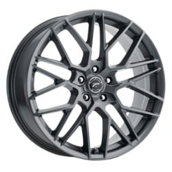 Platinum 459GN Retribution 17x8 5x112 40 ET 66.6 CB Gloss Gunmetal with Clear-Coat