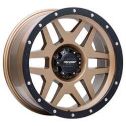 Pro Comp Series 41 Phaser 17x9 5x127 -6 ET 83.1 CB Matte Bronze With Black Lip