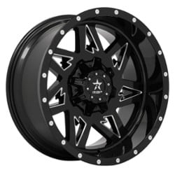 RBP Wheel 71R Avenger 20x10 8x180 -25 ET 124.1 CB Gloss Black/Milled