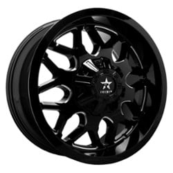 RBP Wheel 73R Atomic 20x9 5x150 -12 ET 110 CB Gloss Black/Milled