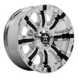 RBP Wheel 94R 22x12 8x165.1 -44 ET 117 CB Chrome w/Black Insert